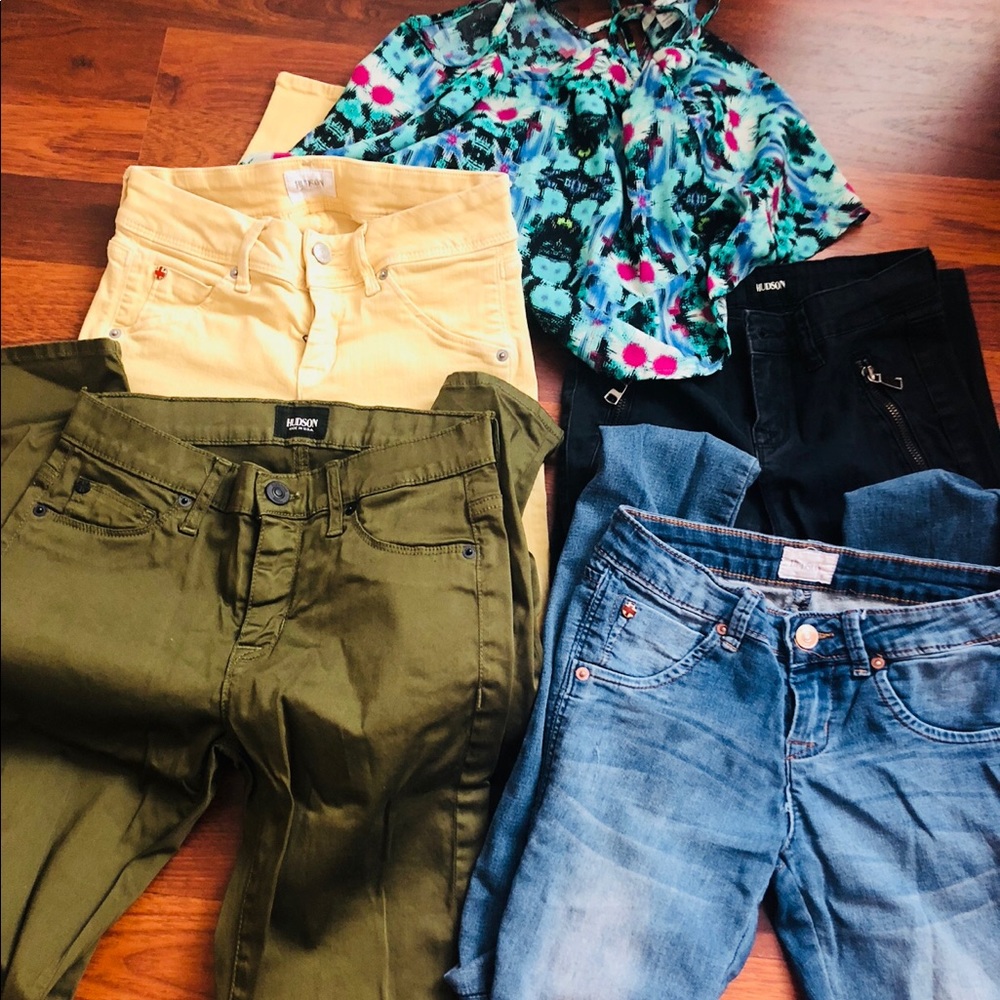 Bundle/take all Girls HUDSON PANTS